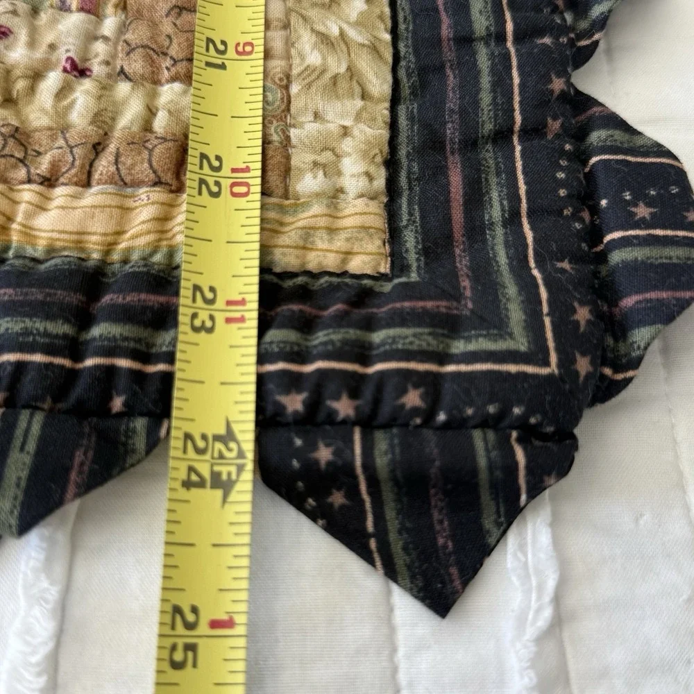 3 Donna Sharp Quilted Pillow Shams Quido Lincoln Star Sham 25x29